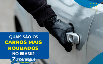 Quais são os carros mais roubados no Brasil?